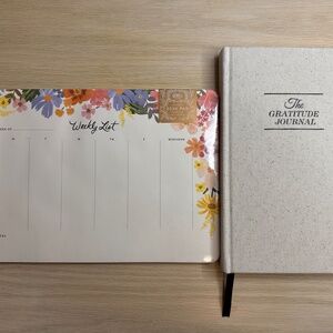 Rifle Paper Co. Weekly Planner Pad + Gratitude Journal – Brand New Gift Set
